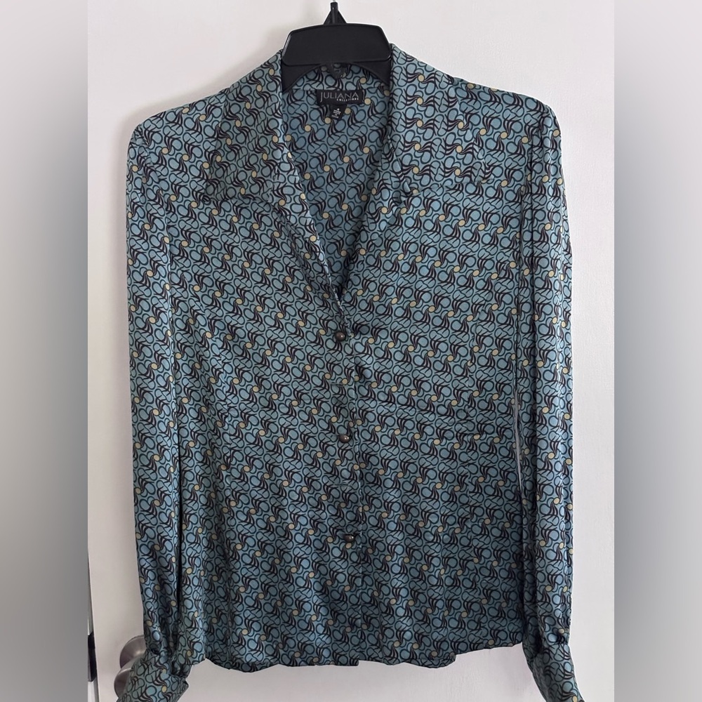 Juliana Collezione silk blouse